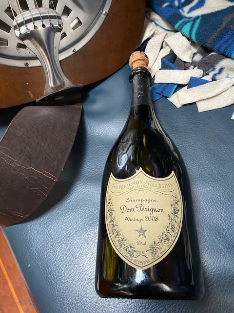 Champagna for 52 Anniversary: 52 Anniversary shared with fellow cruisers